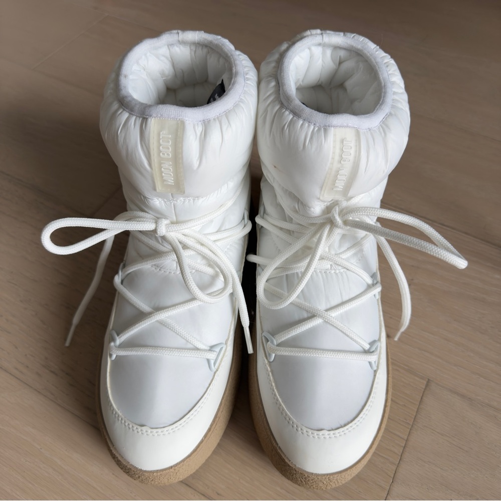 Moon Boot Ltrack Low Nylon Wp White